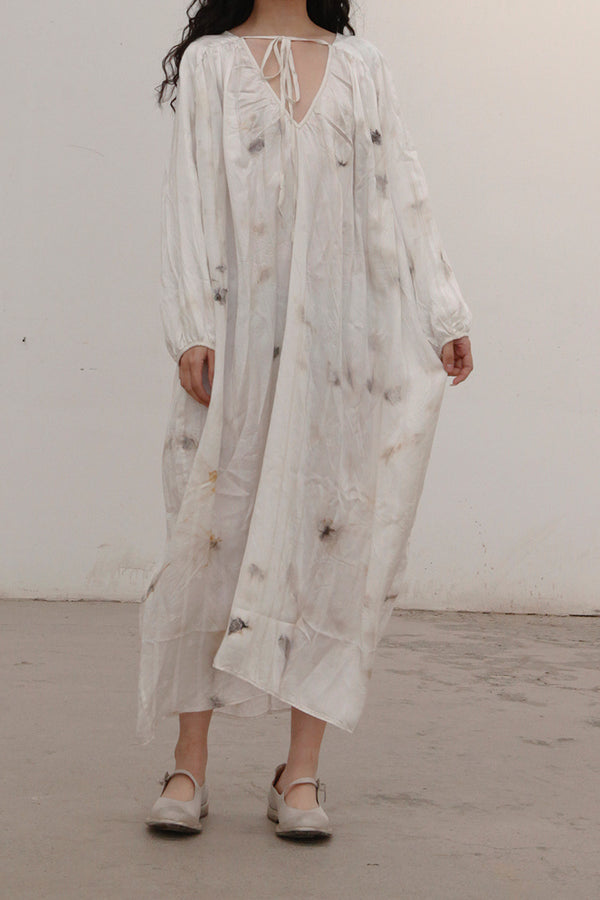 MUTEDANCE Silk Flower Dye Dress MD21FW10 PM18